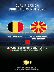 Foot: Belgique VS Macédoine du Nord