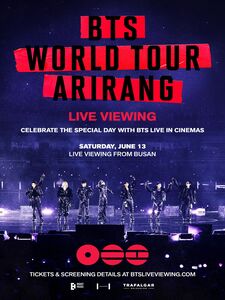 BTS WORLD TOUR ‘ARIRANG’ LIVE VIEWING IN BUSAN