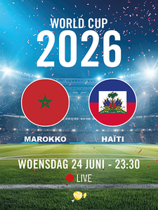 World Cup: Marokko VS Haïti