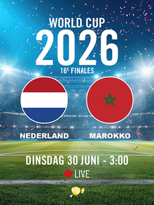 World Cup: Nederland VS Marokko