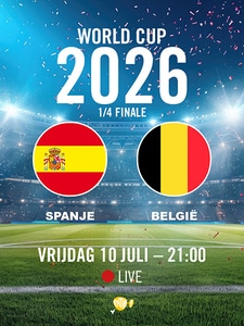World Cup: Spanje VS België