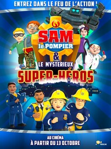 Sam le pompier et le mystérieux Super-Héros